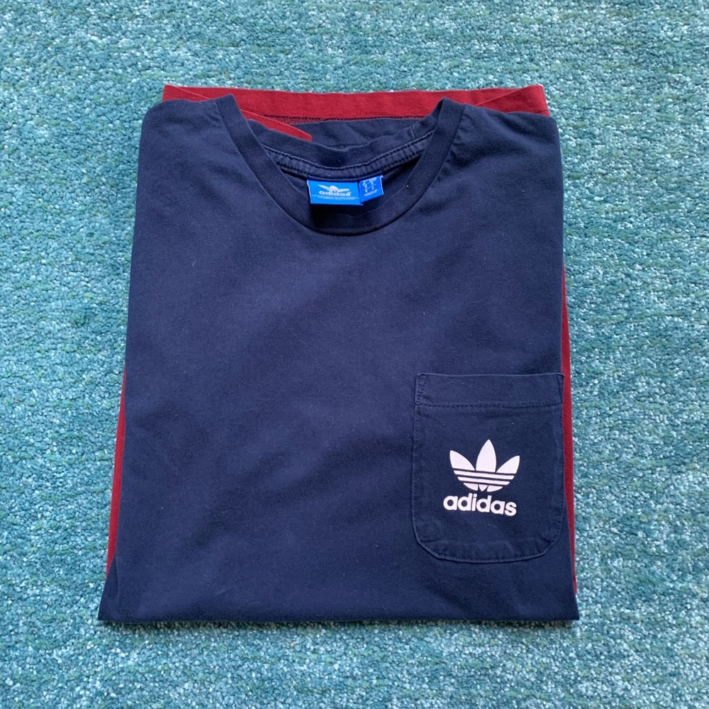 Two-toned Adidas Originals Tee